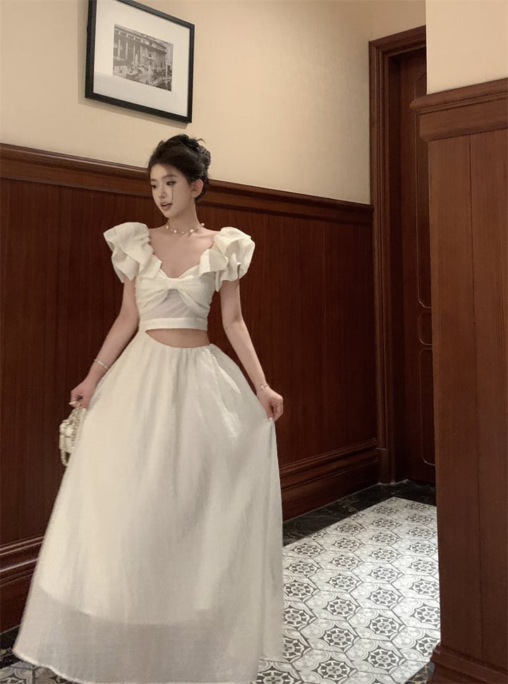 【dress】ウエストカットワンピース　M30042