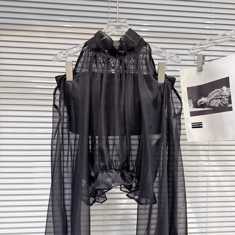 【tops】オープンショルダーシフォントップス Q8102