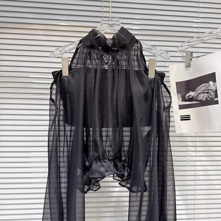 【tops】オープンショルダーシフォントップス Q8102