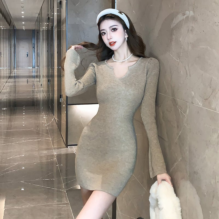 【dress】ニットワンピース　M28213