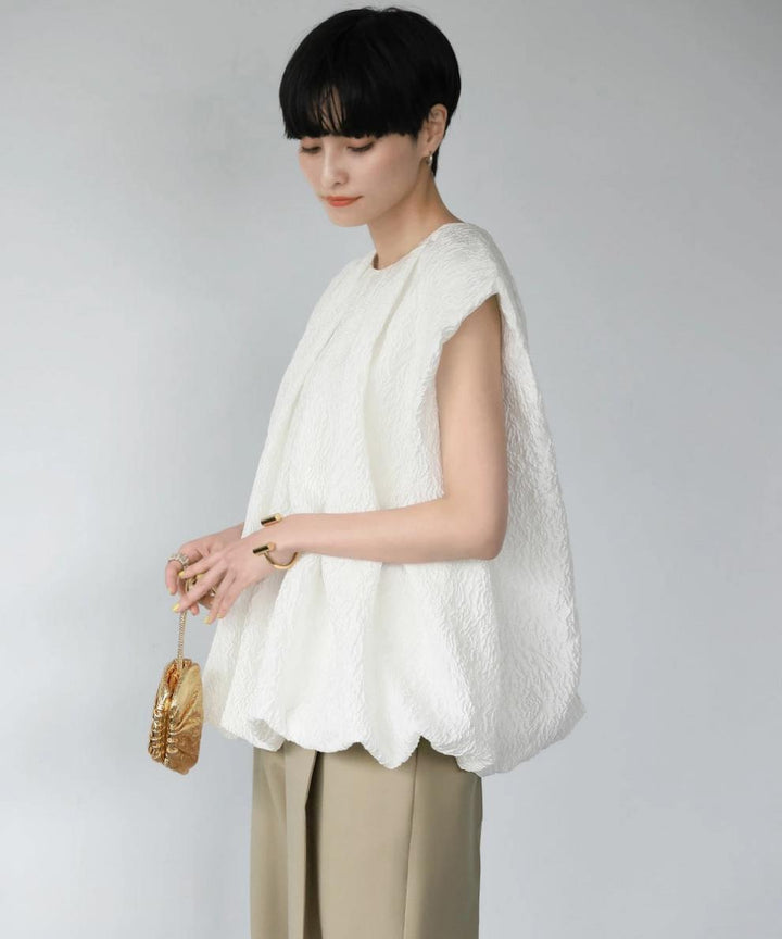 【tops】ジャカードトップス　M24075