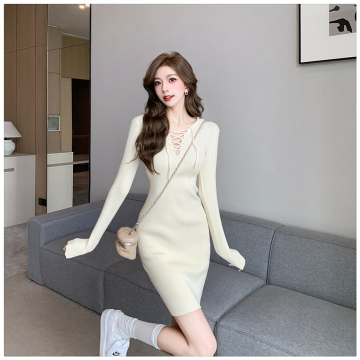 【dress】フード付きワンピース　M18296