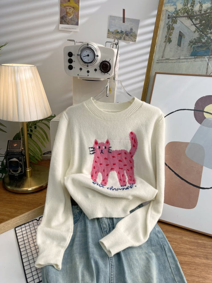 【tops】ニットセーター　M25652