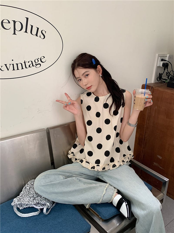 【tops】ノースリーブトップス　M24228