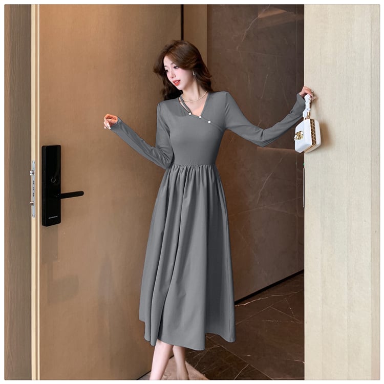 【dress】絶対欲しい ファッションシンプルワンピース　M17322