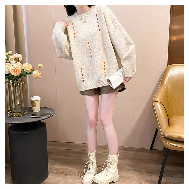 【tops】ニットセーター　M26648