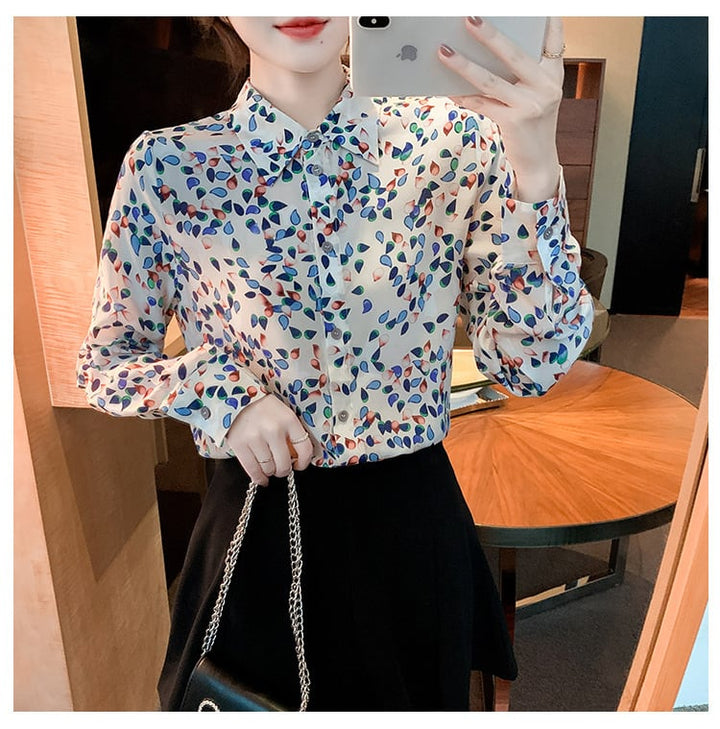 【tops】早い者勝ちシャツトップス合わせやすい　M17617