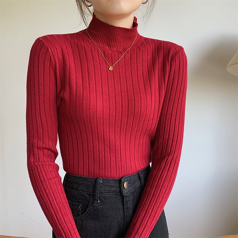 【tops】ニットトップス　M26541