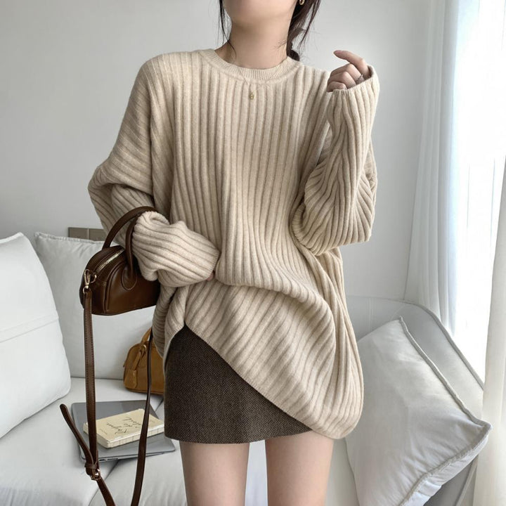 【tops】ニットプルオーバー　M19007