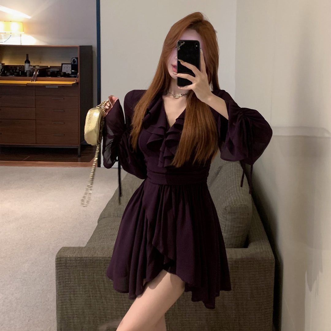 【dress】フリル デートワンピース　N2686