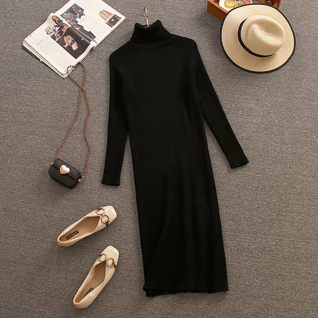 【dress】ハイネックワンピース　M19331