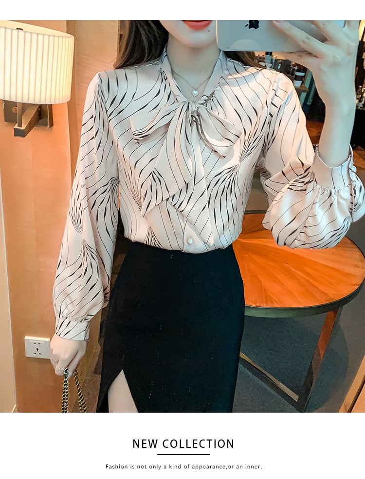 【tops】プリントシャツトップス　M18304