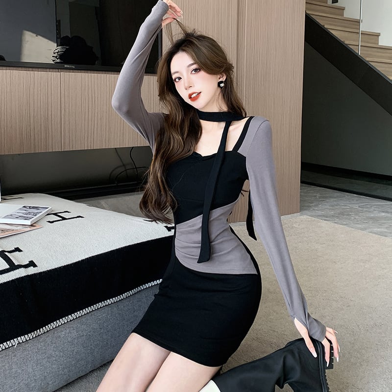 【dress】ドッキングデートワンピース　M17977