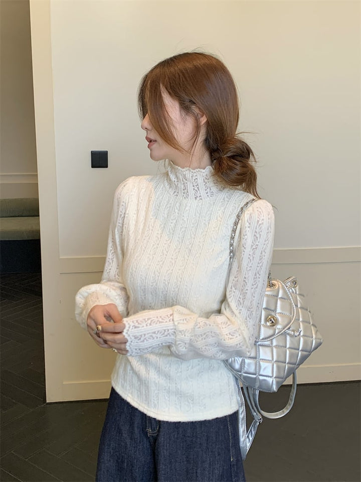 【tops】裹起毛レーストップス　M26979