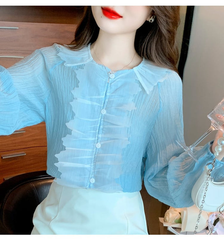 【tops】人気アイテム ! エレガントシャツトップスオシャレ　M17249