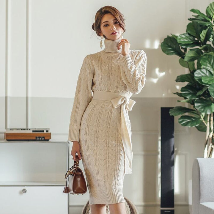 【dress】ハイネックワンピース　M18805