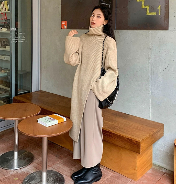 【dress】ハイネックニットワンピース 　N2270