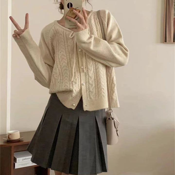 【outer】ニットカーデ　M25915