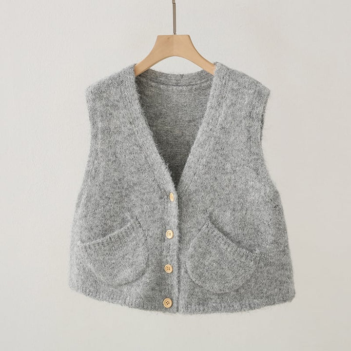 【tops】ニットベスト　M25582