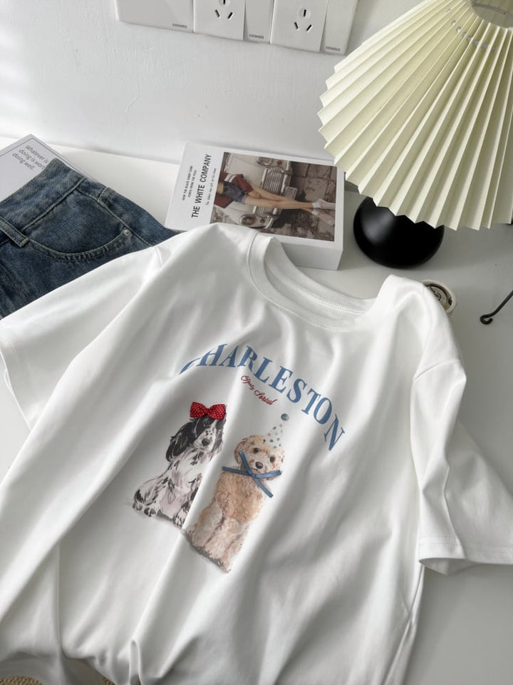 【tops】カートゥーンTシャツ　M29929