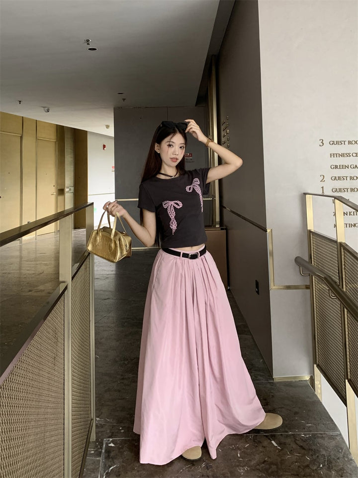 【set】Tシャツ×スカートセット　M24864