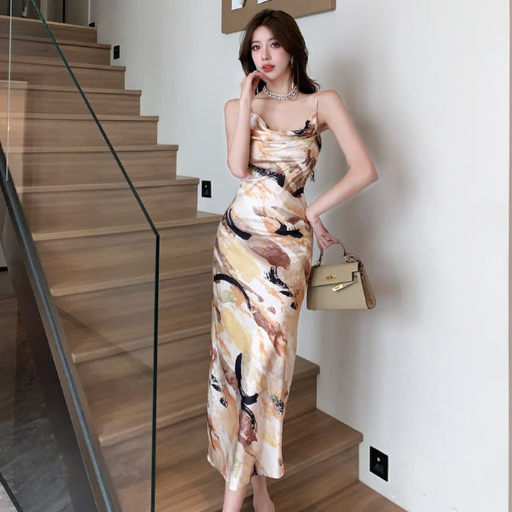 【dress】人気上昇中 chicファッションキャミワンピース　M17104