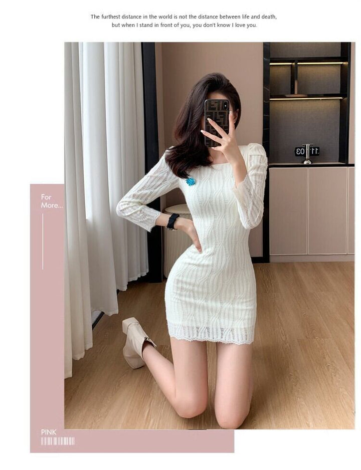 【dress】レースワンピース　M18765