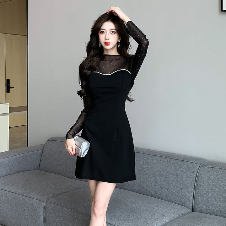 【dress】デートワンピース　M25866