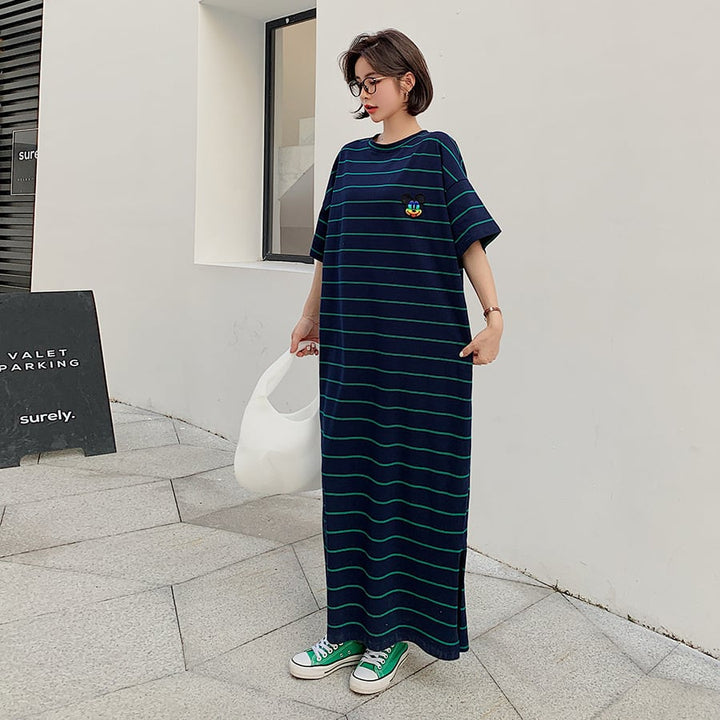 【dress】ボーダー柄ワンピース　M24960
