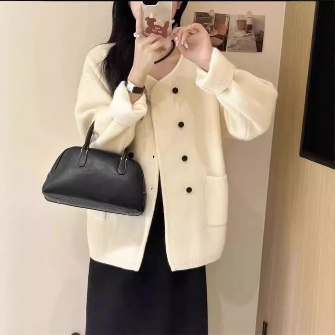 【outer】ニットカーデ　M26749