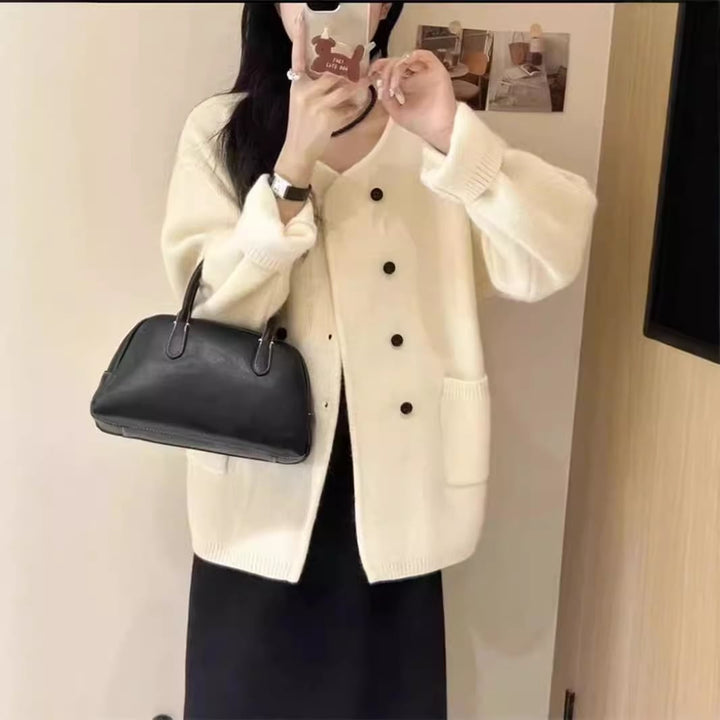 【outer】ニットカーデ　M26749