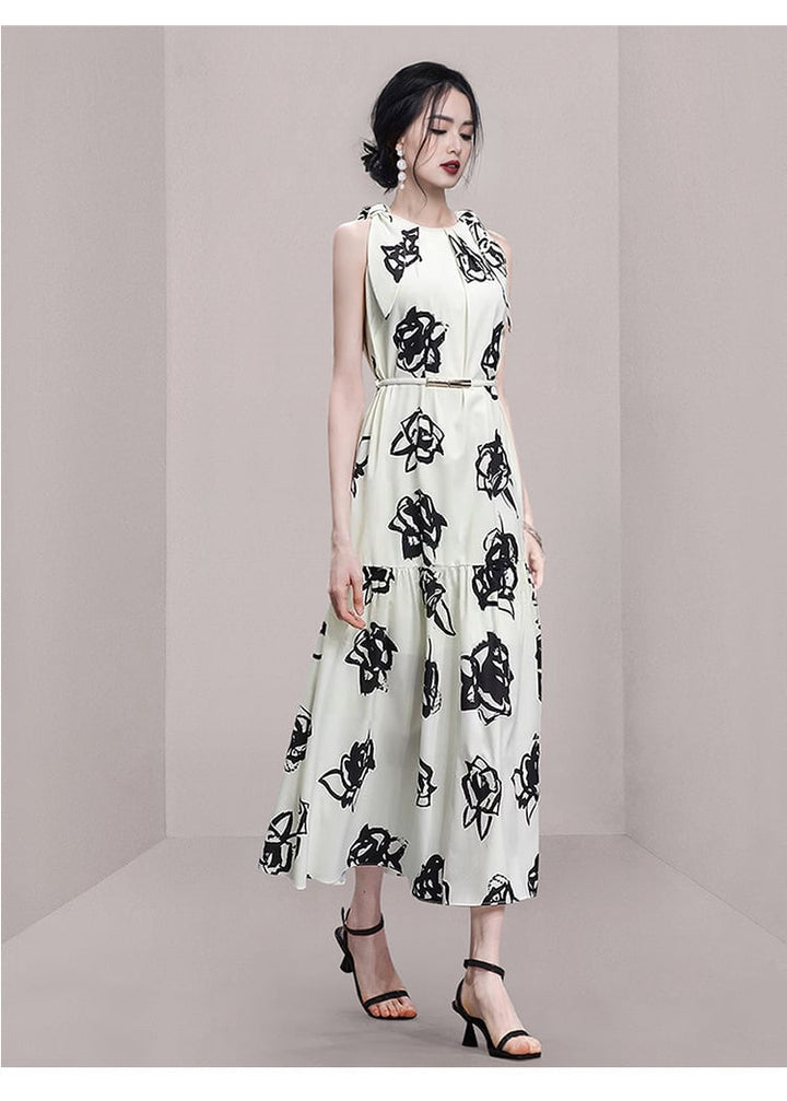 【dress】ノースリーブワンピース　M24357