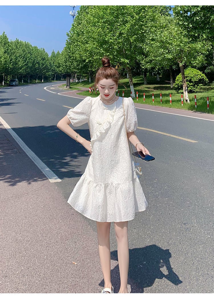 【dress】気質満点 エレガントオシャレデートワンピース　M16813