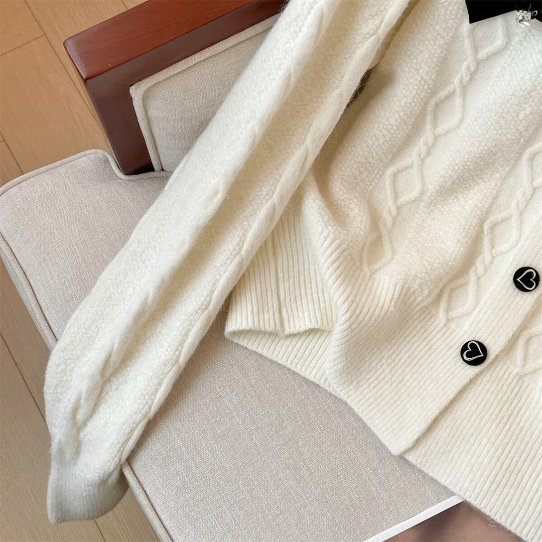 【outer】ニットカーデ　M29184
