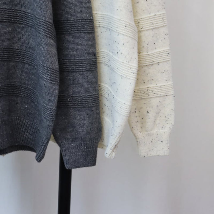【outer】クルーネックニットカーデ　M26489