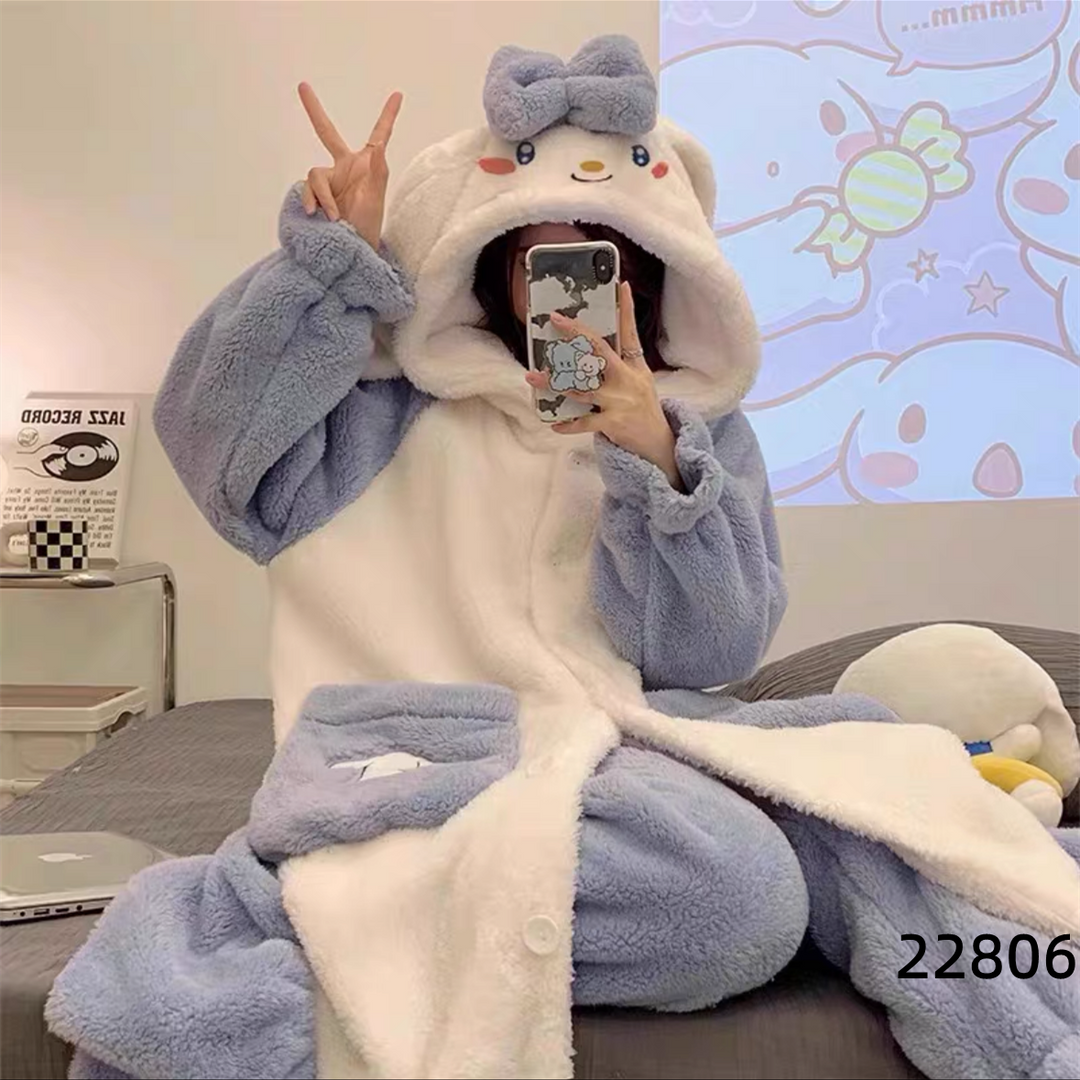 ふわふわルームウェアパジャマセット　N2857