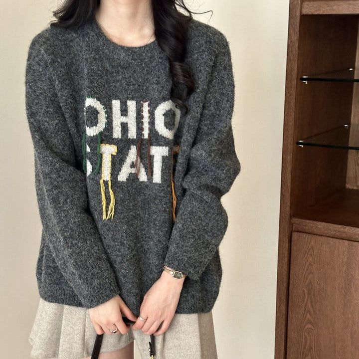 【tops】ニットセーター　M27392