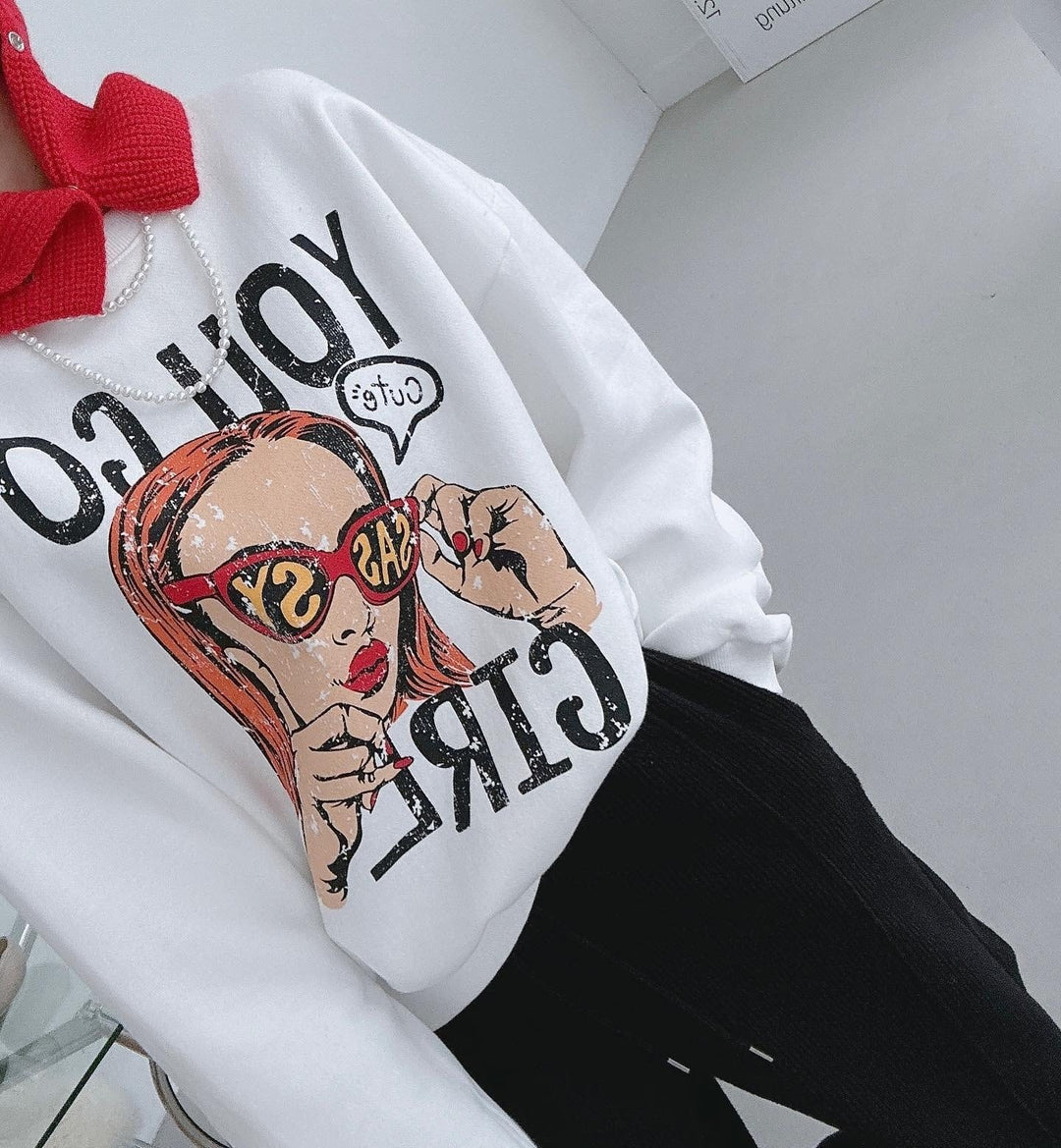 【tops】プリントプルオーバー　M27096