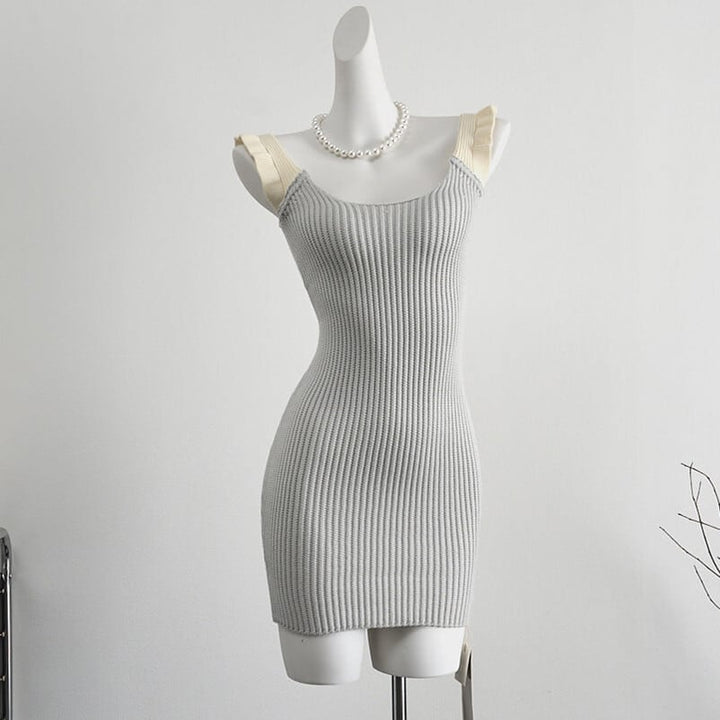 【dress】ニットキャミワンピース　M24427