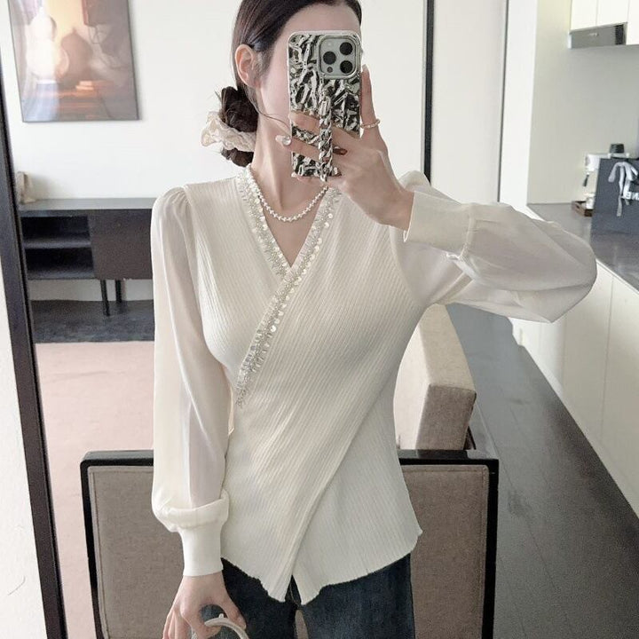 【tops】不規則 イレギュラードッキングトップス　M29387
