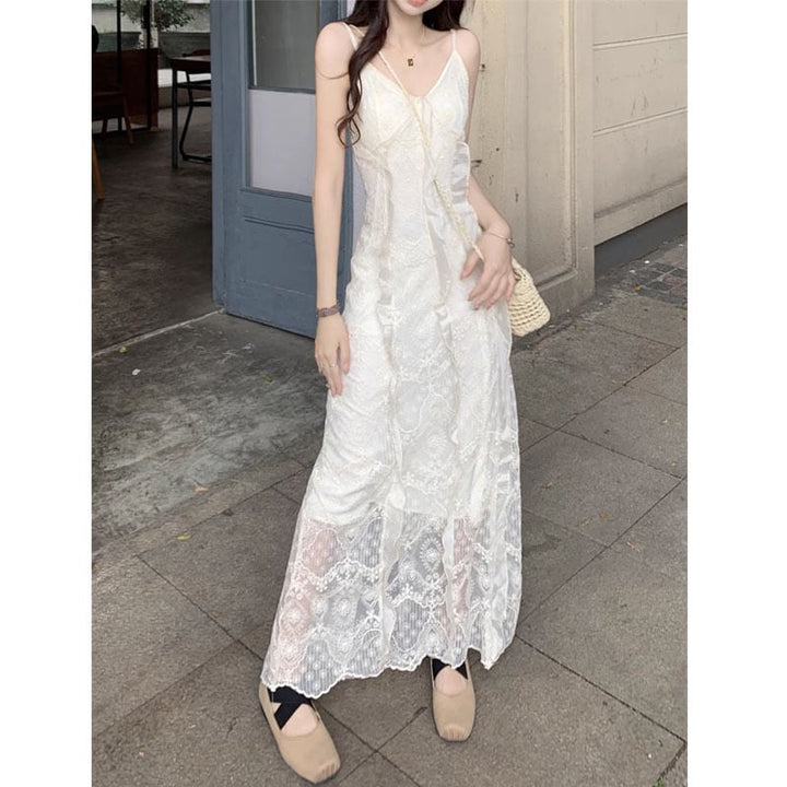 【dress】レースキャミワンピース　M25154