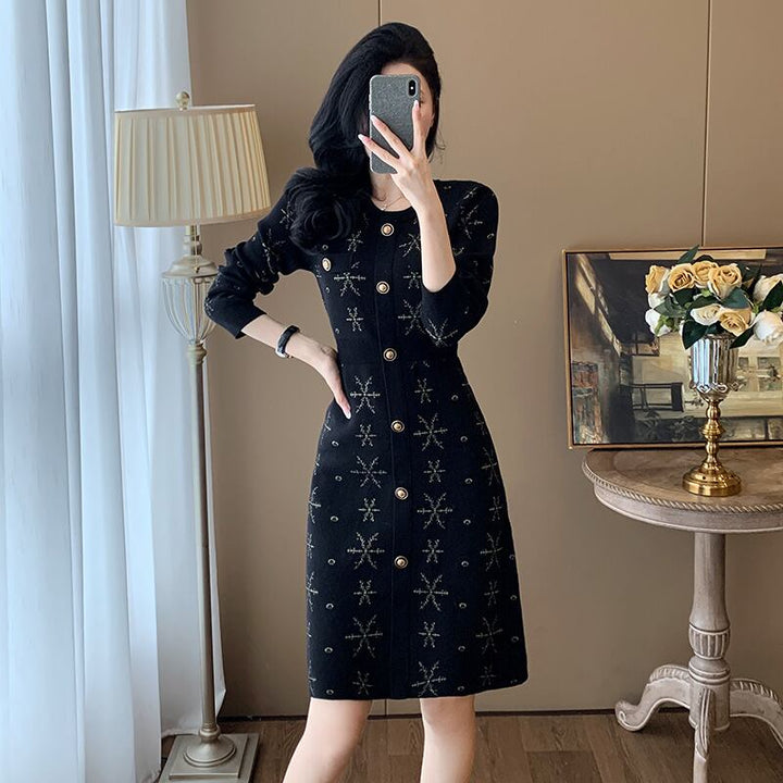 【dress】ニットワンピース　M27684