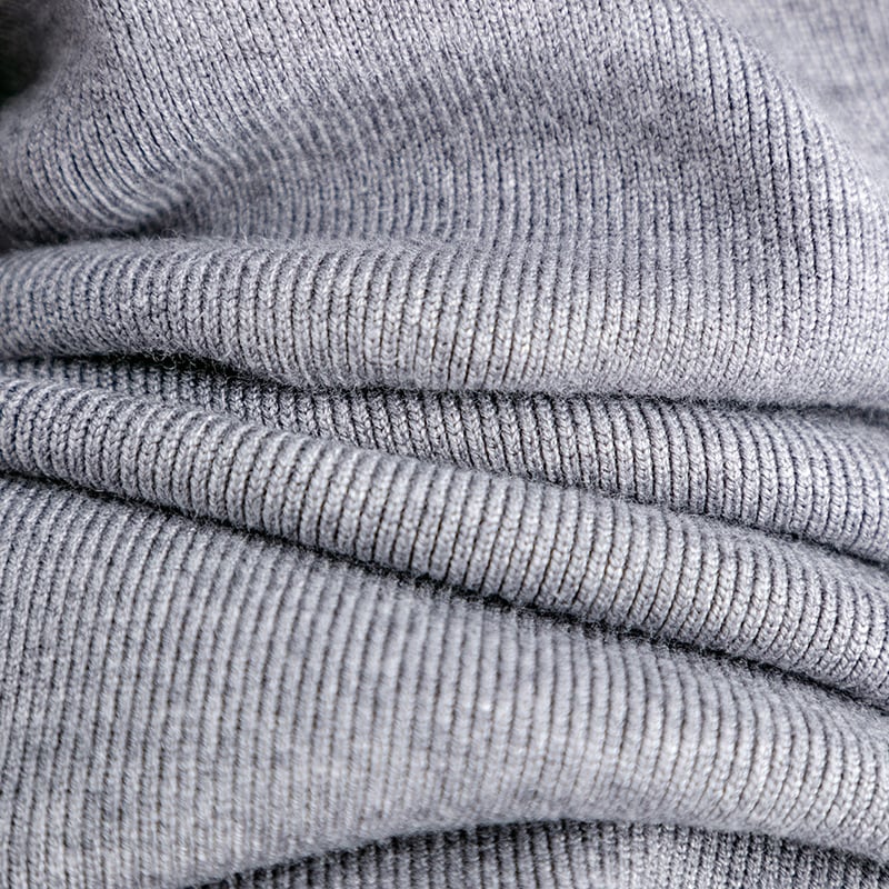 【bottoms】スリットニットワイドパンツ　M18416