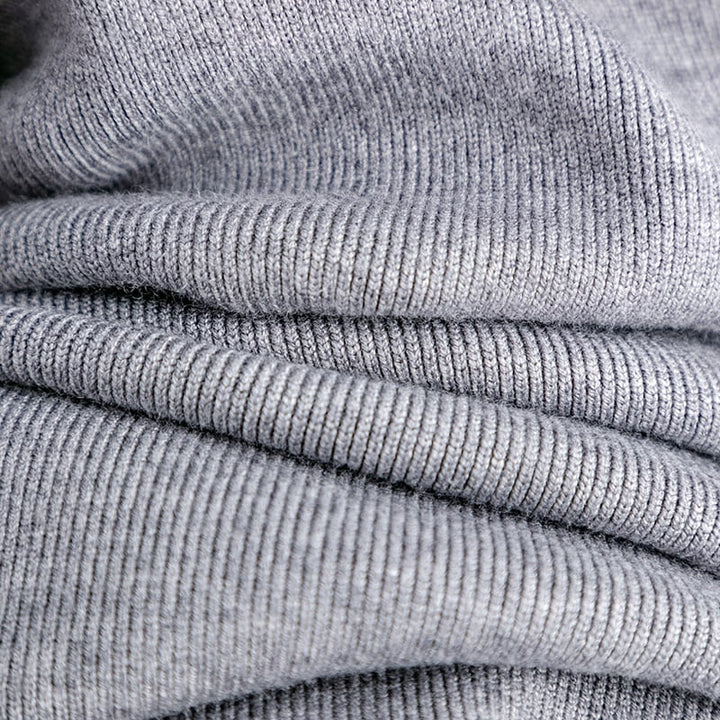 【bottoms】スリットニットワイドパンツ　M18416