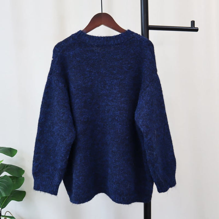 【outer】パールニットカーデ　M28035