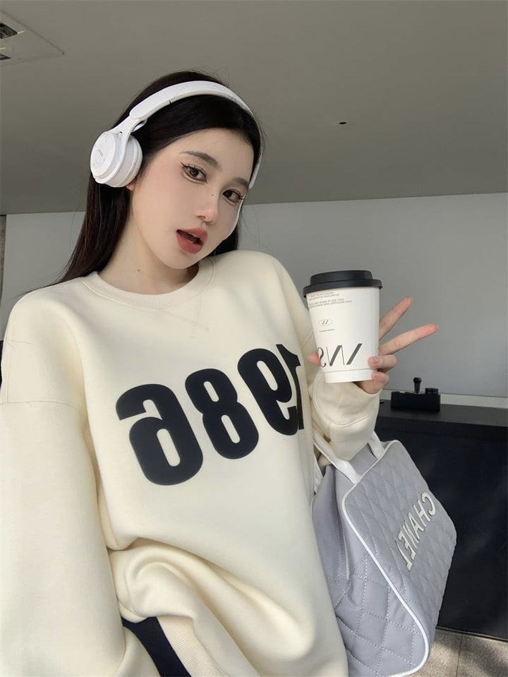 【tops】裹起毛プルオーバー　M26672