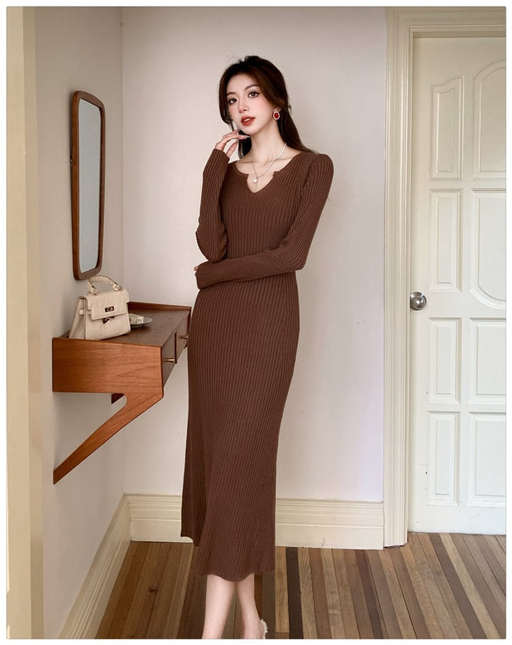 【dress】ニットワンピース　M25660