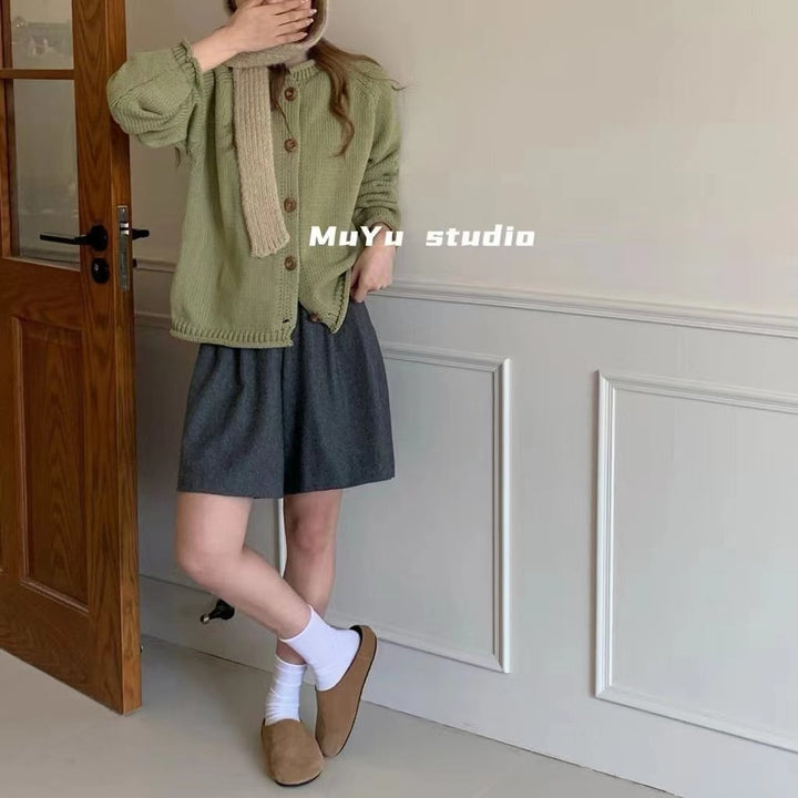 【outer】ニットカーデ　M25795