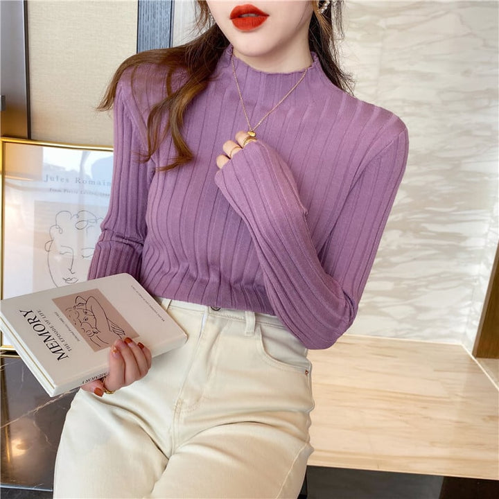 【tops】ニットトップス　M26442