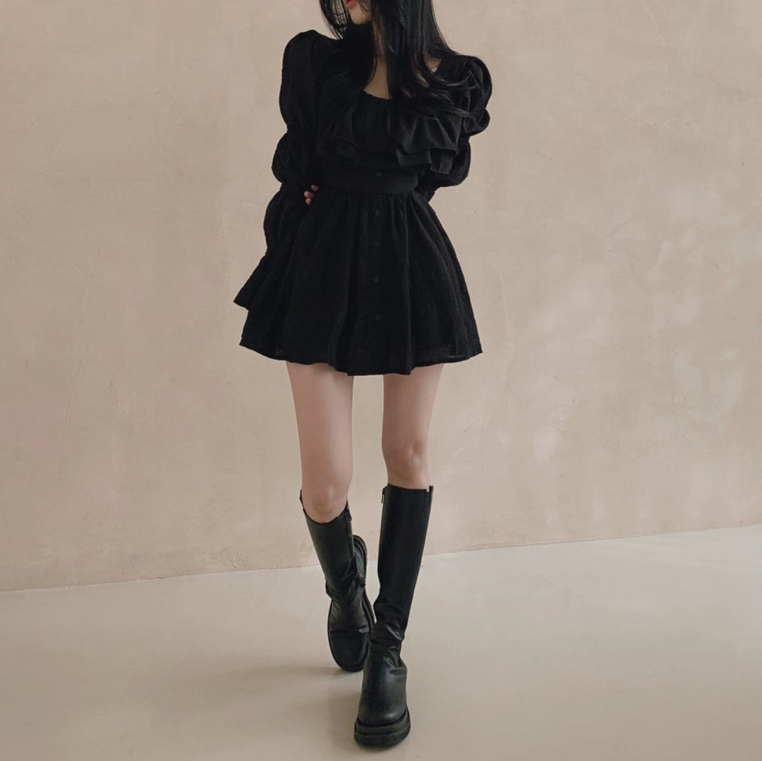 【dress】フリルワンピース　M29428